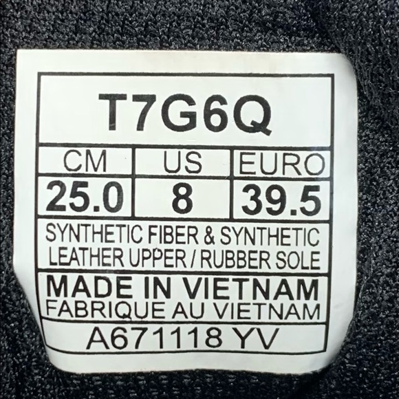 ASICS GEL VENTURE 6 Athletic Trail Running Hiking Shoes T7G6Q Women's Size 8. - Picture 10 of 10